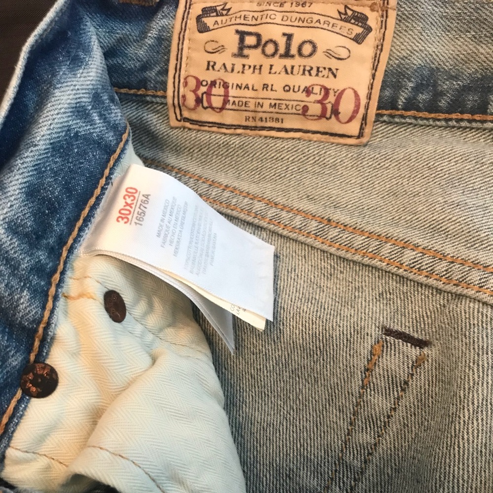 Polo Ralph Lauren Men’s Slim Straight Jeans